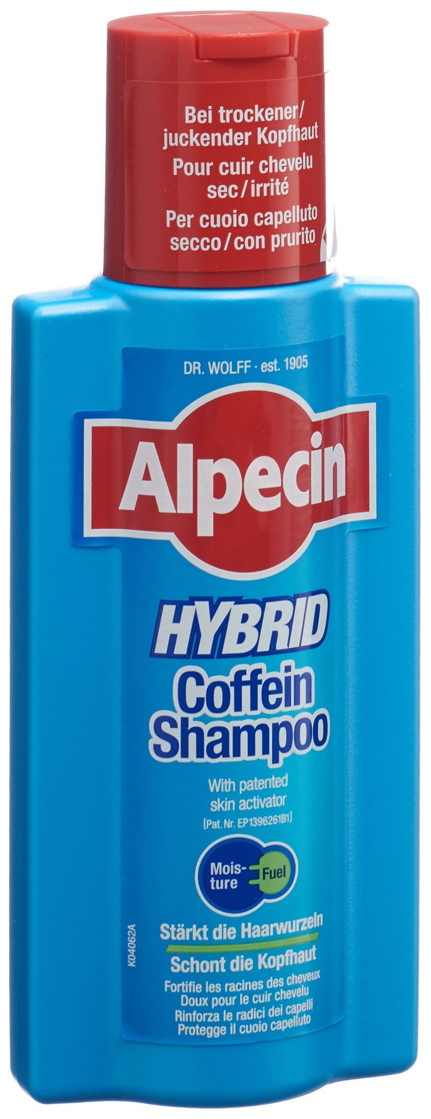 Alpecin Hybrid Shampoo Caféine Anti-Chute Cheveux 250 ml