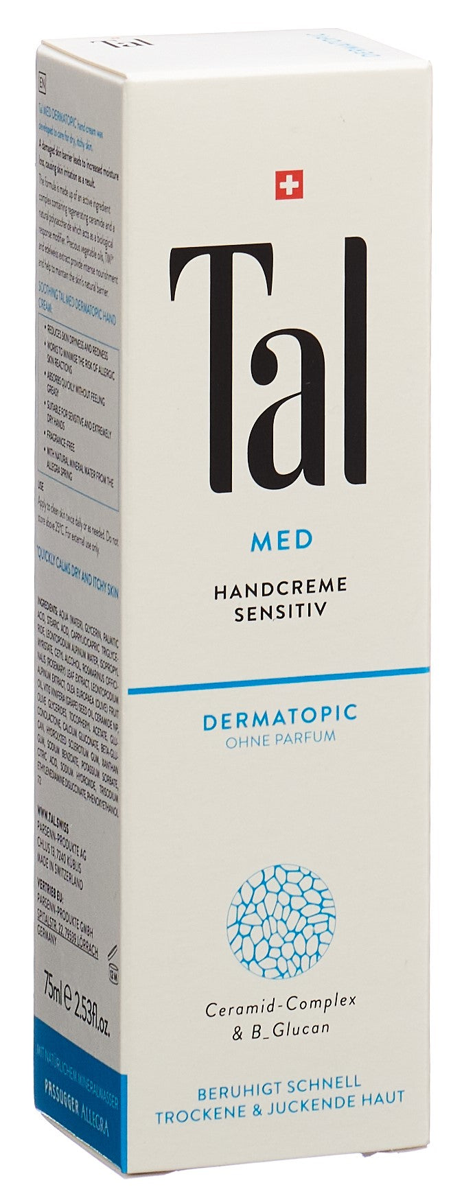 TAL Dermato Topic Crème Mains Réparatrice 75 ml