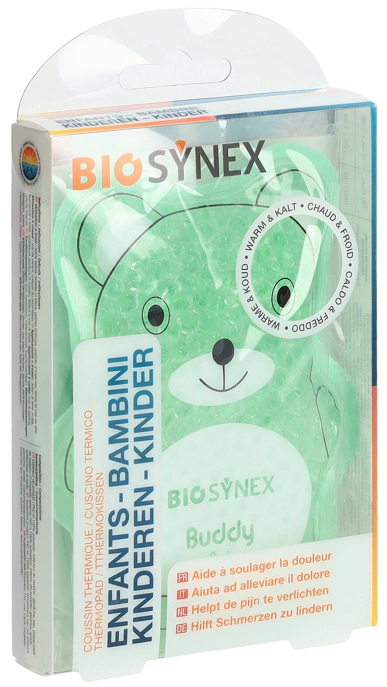 BIOSYNEX Buddy Pack Chaud Froid Soulagement Douleur | 1 Unité
