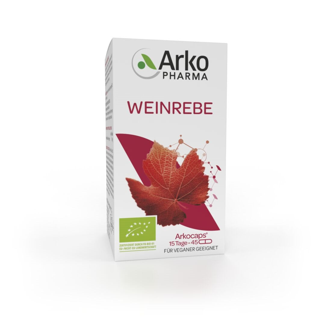 Arkogélules Vigne Rouge Circulation Jambes Légères | 45 Gélules