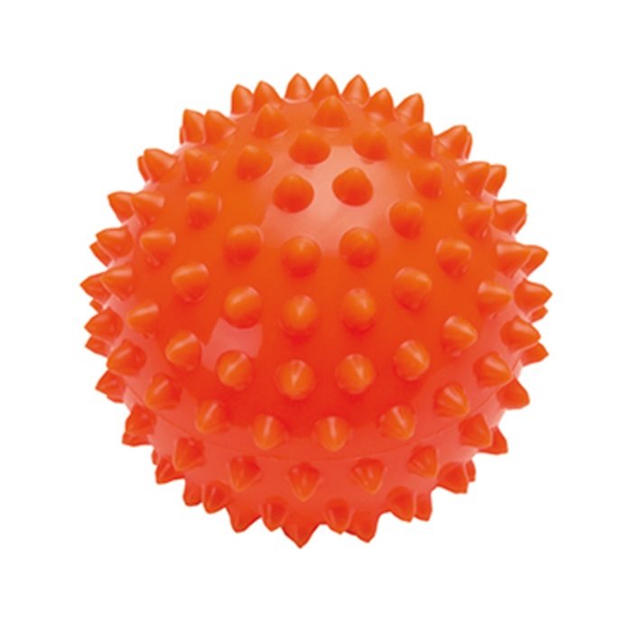SUNDO Balle de Massage à Picots Ø 6cm Orange | Relaxation Musculaire Profonde