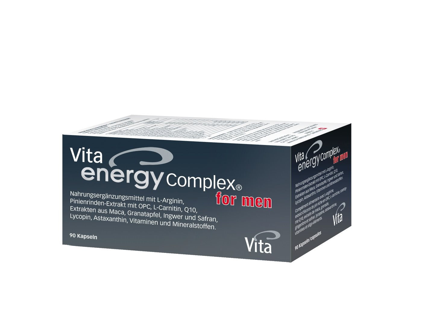 VITA ENERGY COMPLEX for men caps verre 90 pce