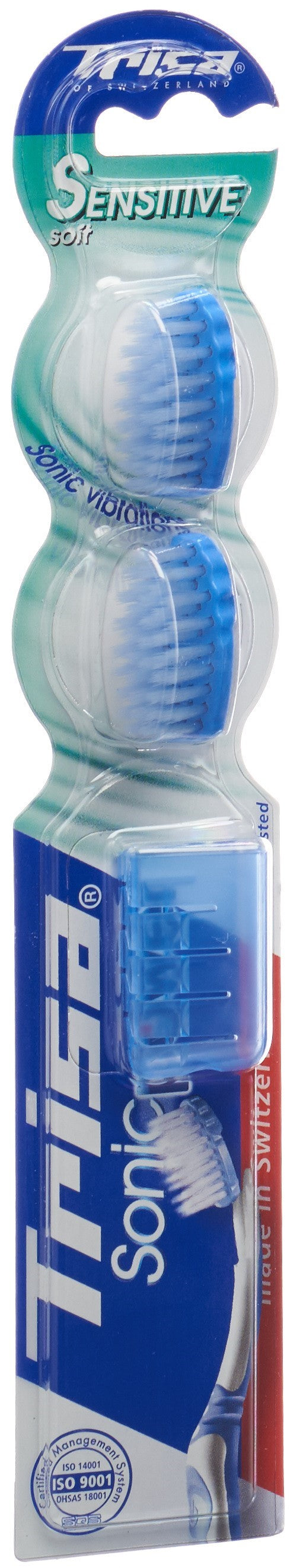 TRISA SONICPOWER Brossettes Remplacement Sensitive 2 Pièces Douceur