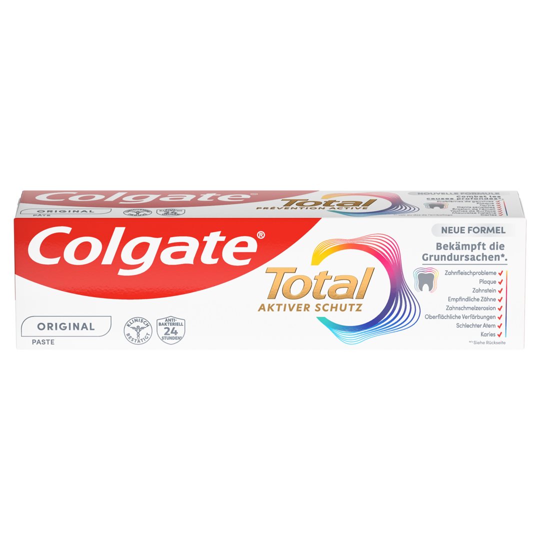 Colgate Total Original Dentifrice Blancheur &amp; Protection Complète | 75 ml
