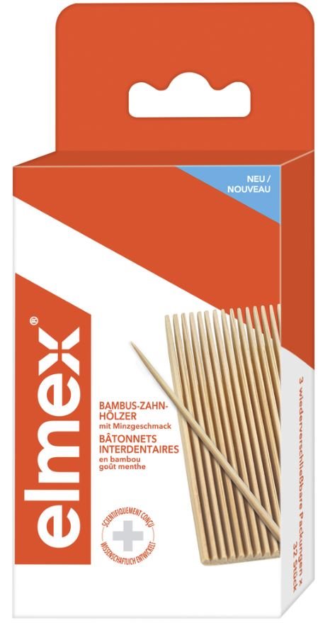 ELMEX Cure-dents Brosse Interdentaire 3 x 32 Pièces | Soin Buccal