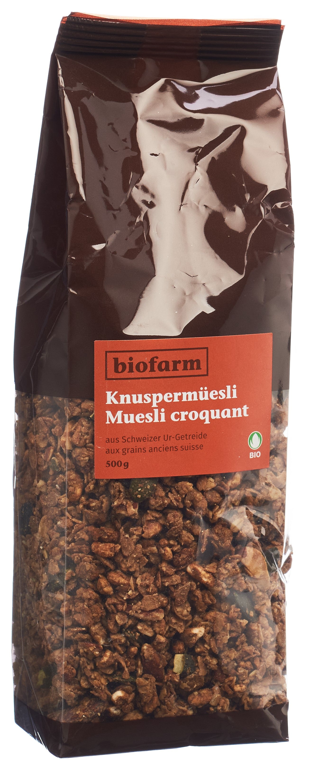 BIOFARM Muesli Croustillant Anciens Grains Bio | 500 g