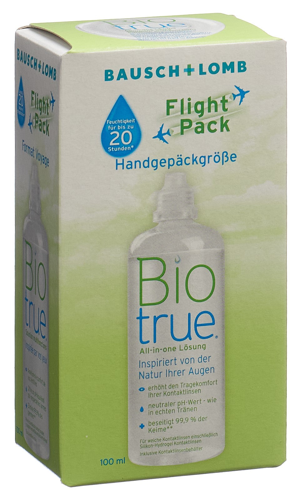 Biotrue Solution Multifonction All-in-One pour Lentilles | 100 ml