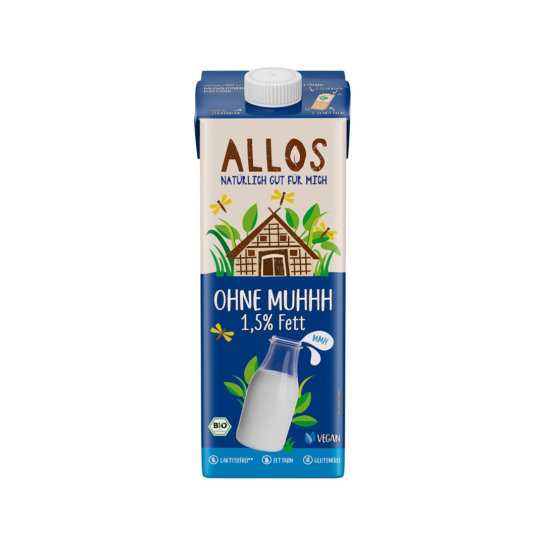 ALLOS Drink sans lactose 1 L | Lait végétal gourmand