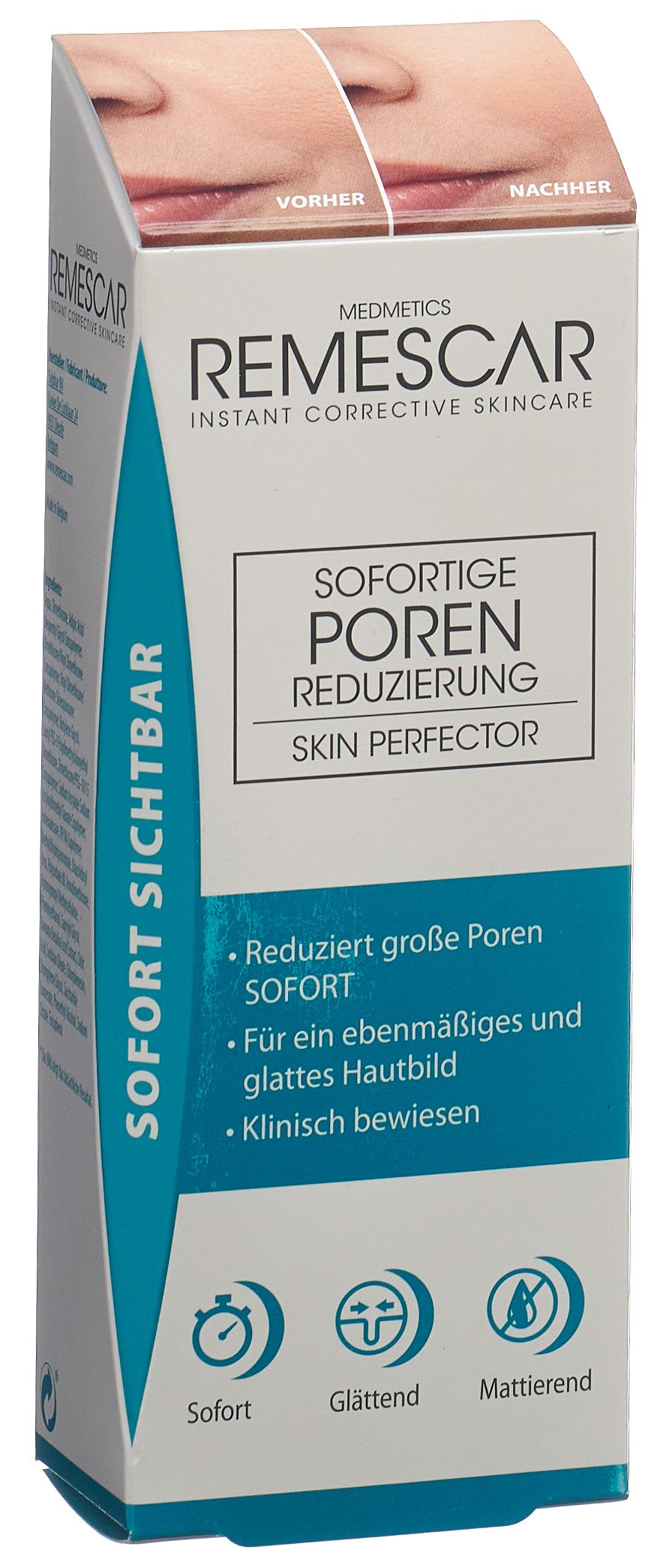 Remescar Réducteur de Pores Instantané Soin Visage | Tube 20 ml