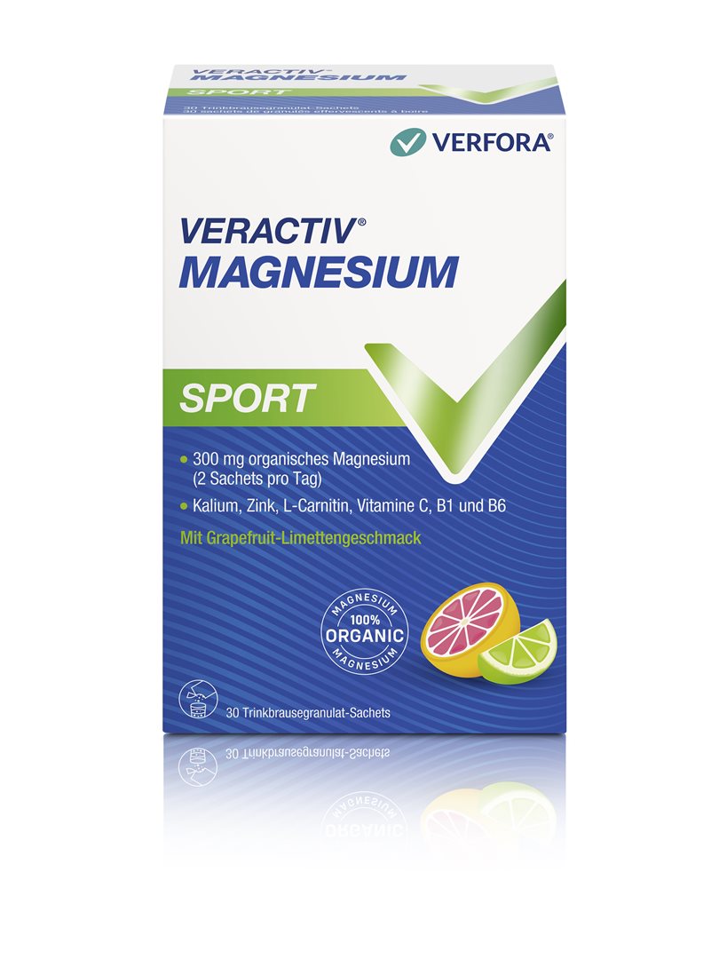 VERACTIV Magnesium Sport sach 30 pce