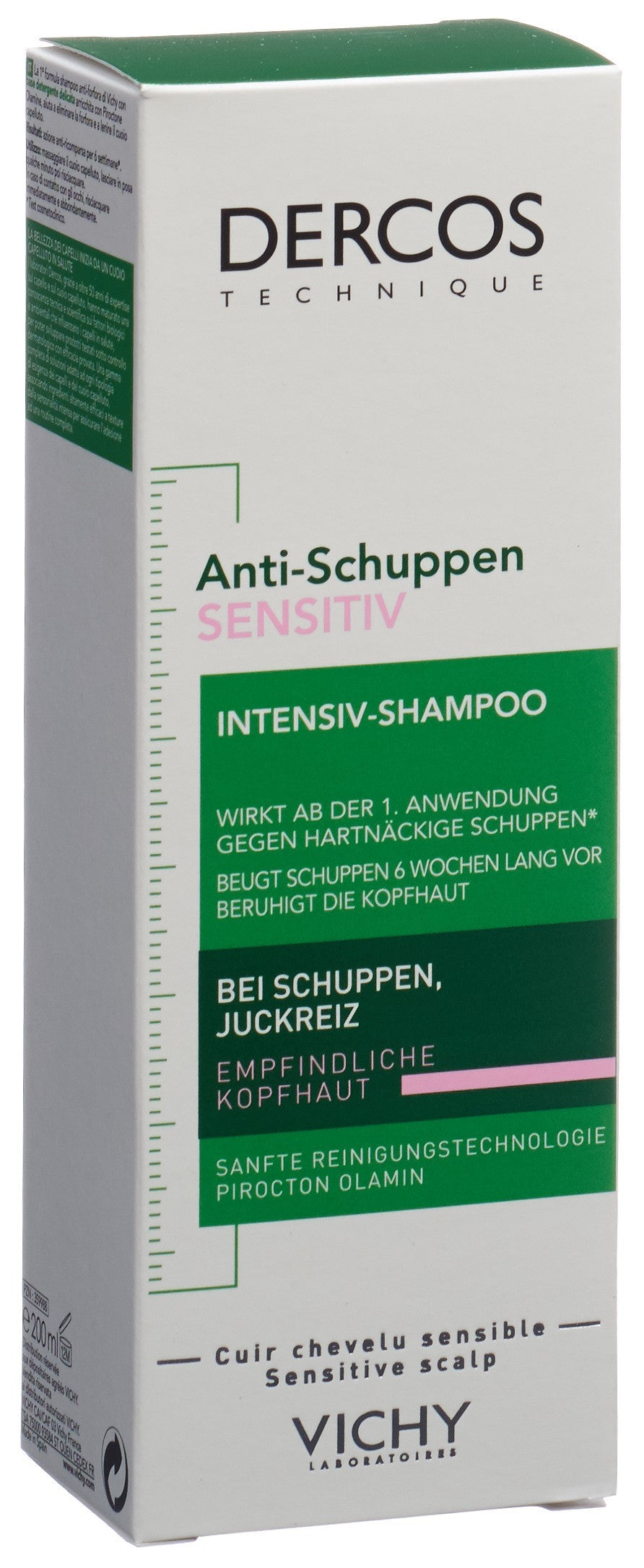 VICHY Dercos Anti Schuppen Shamp Sens DE/IT 200 ml