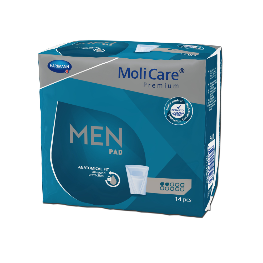 Insert Molicare® Premium Men Pad pour un Confort Optimal - 14 Pièces