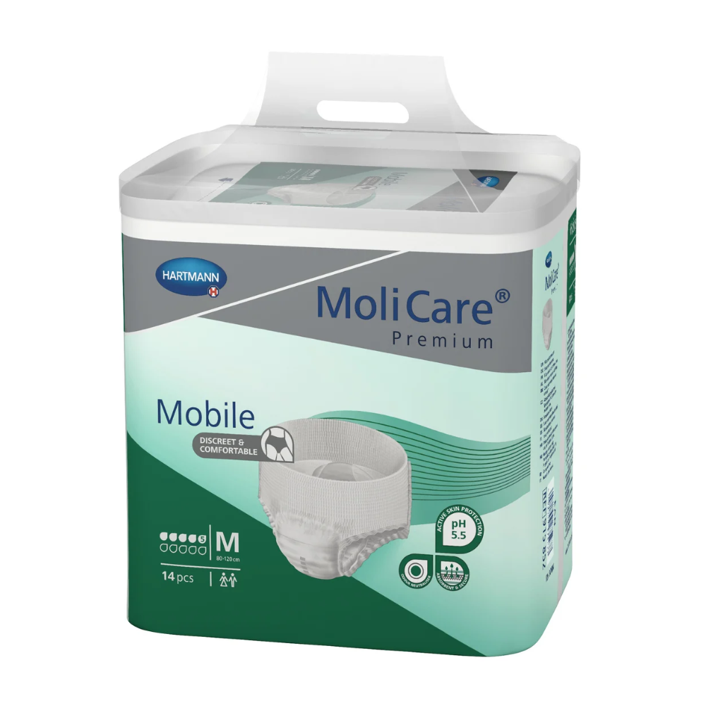 Hartmann Molicare® Premium Mobile, 5 gouttes pour incontinence légère