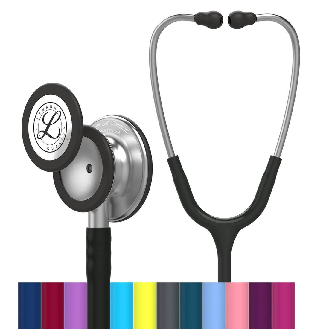 Stéthoscope Littmann Classic III - Édition Acier Inoxydable pour Professionnels de la Santé
