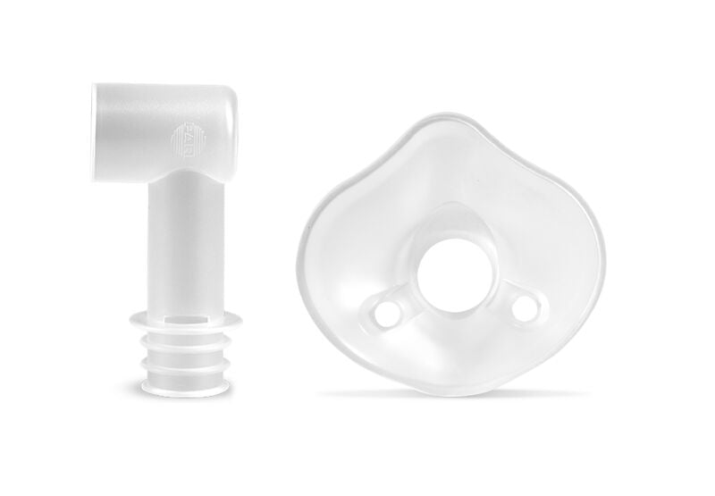 PARI Masque Bébé Gr1 | Avec Coudé 90°