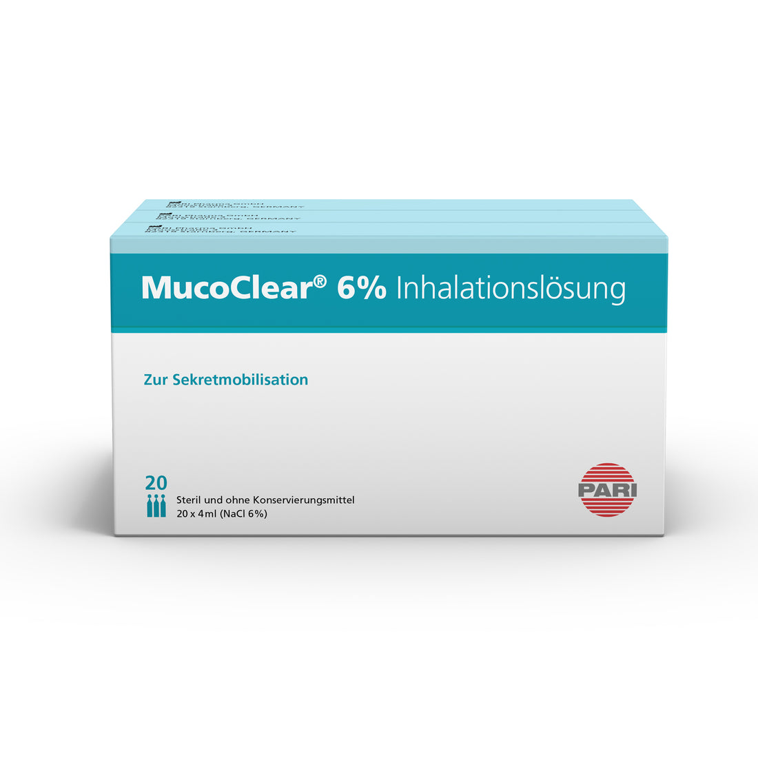 PARI MucoClear NaCl 6% 60 amp | Inhalation